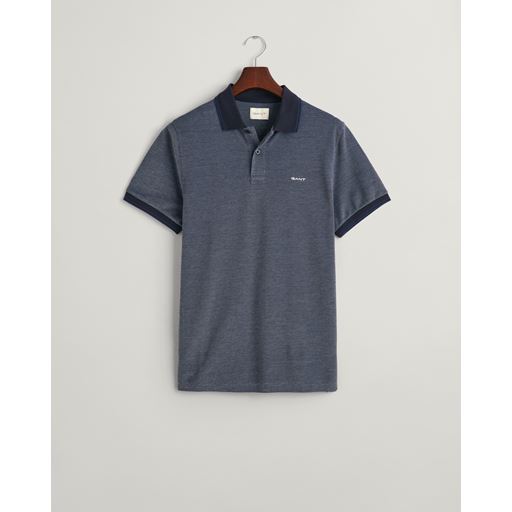 GANT Oxford Piqué Polo T-shirt, Persian Blue, 4XL