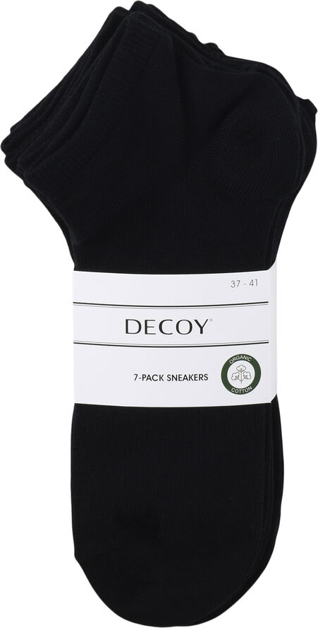Decoy DECOY sneaker org. cotton 7-pk Sort