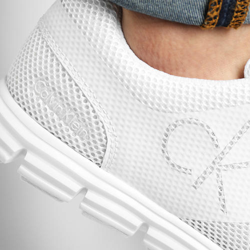 Baskets Runner Sneaker Lace Up 0086 Full Bright White