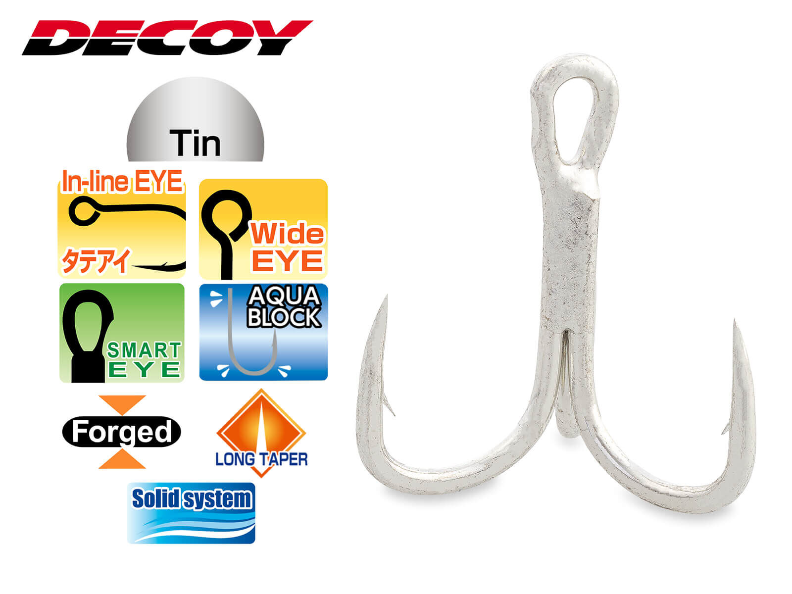 DECOY Y-S22 Drillinge - Gr. 5/0