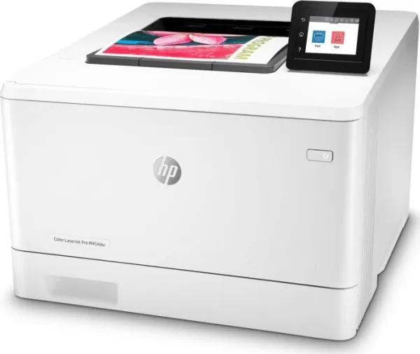 HP Color LaserJet Pro M454dw - Printer - farve - Duplex - laser - A4/Legal - 38.400 x 600 dpi - op til 27 spm (mono) / op til 27 spm (farve) - kapacitet: 300 ark - USB 2.0, Gigabit LAN, Wi-Fi(n), USB vært