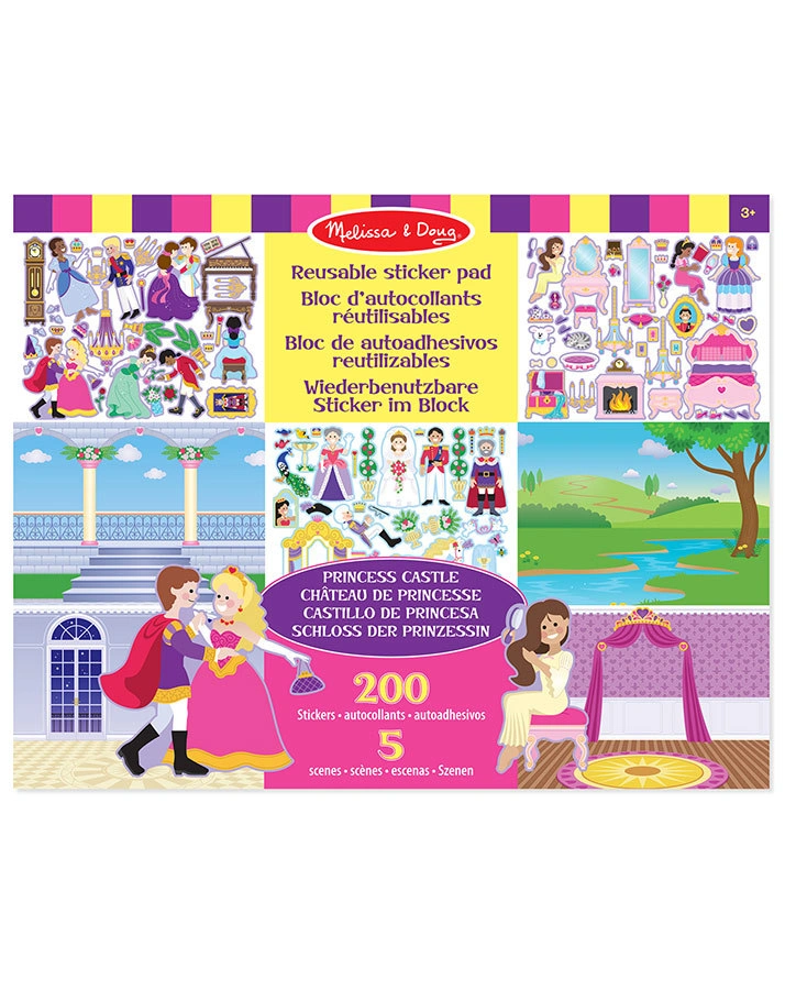 Sticker-Spiel PRINCESS FAIRIES mehrteilig