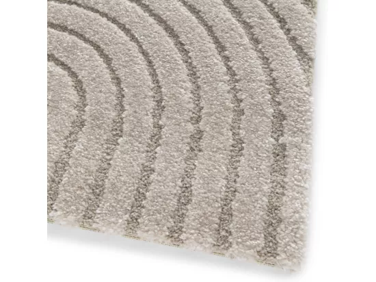 Esteban - Tapis contemporain à motif géométrique - Beige - 200x290cm