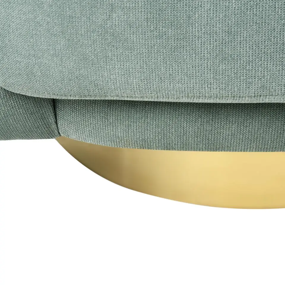 LEJRE - Fauteuil - Groen - Polyester