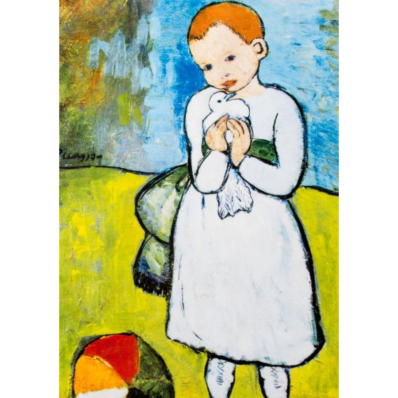 Puzzle 1000 pièces - Picasso - L'enfant au pigeon