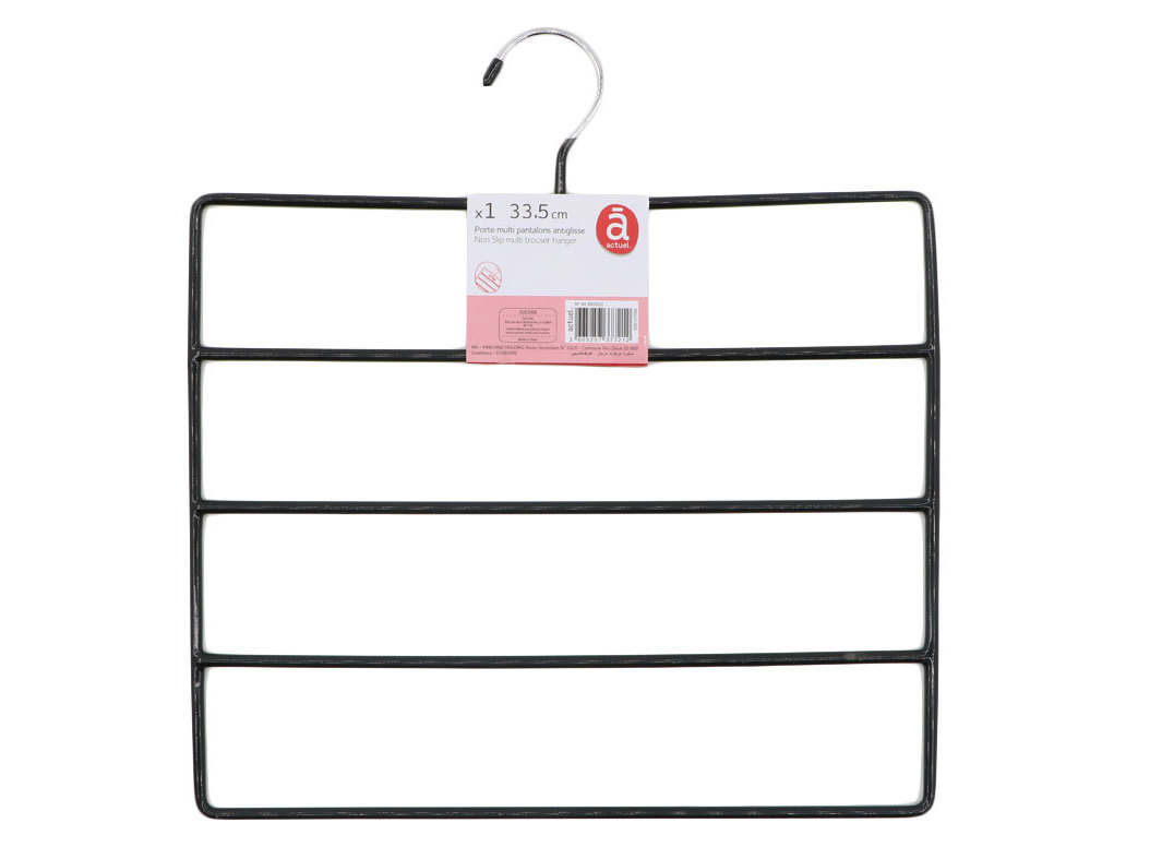 CABIDE PARA CALÇAS ACTUEL EM METAL COM 4 NIVEIS