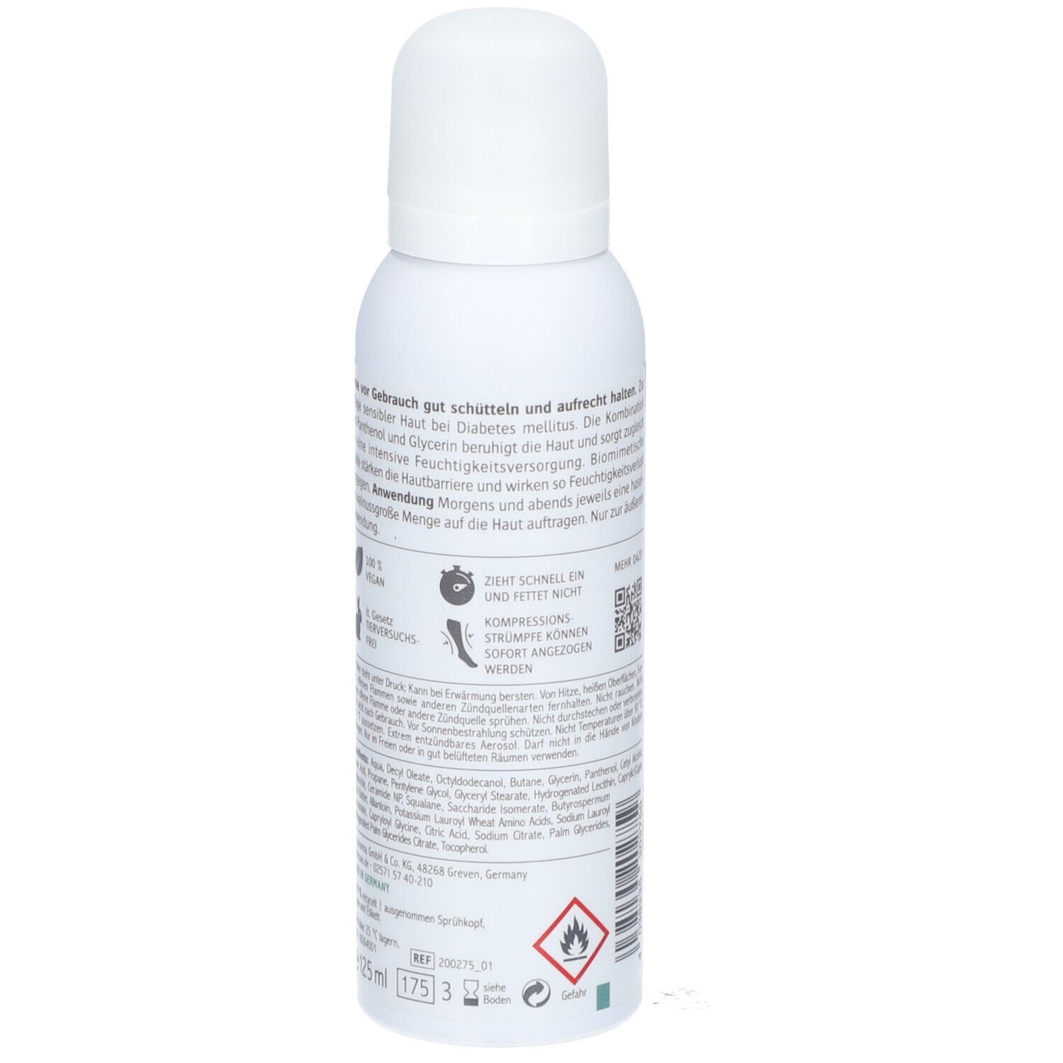 Allpresan diabetic INTENSIV + REPAIR Schaum-Creme ohne Urea - Jetzt 3€ Rabatt mit Code ,,allpresan3''