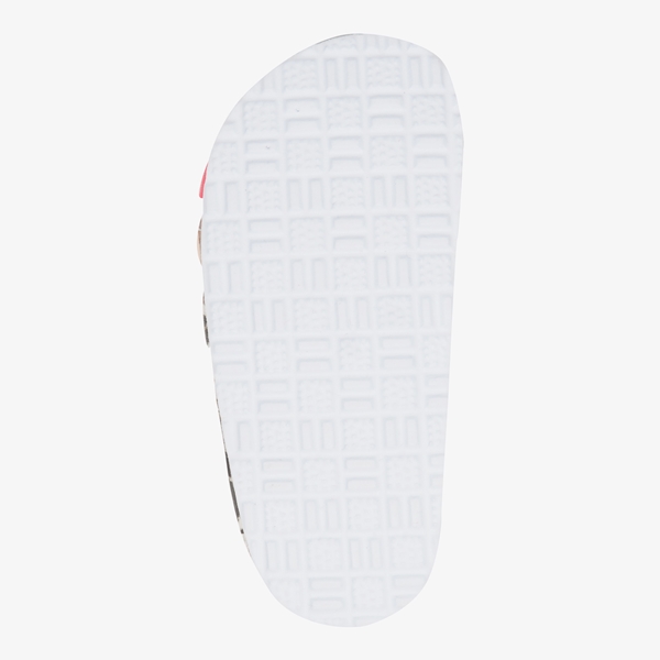 Blue Box meisjes sandalen roze met luipaardprint