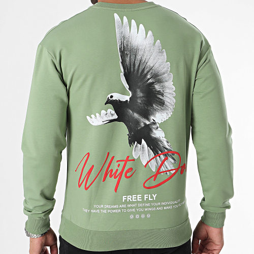 Sweat Crewneck Vert Kaki