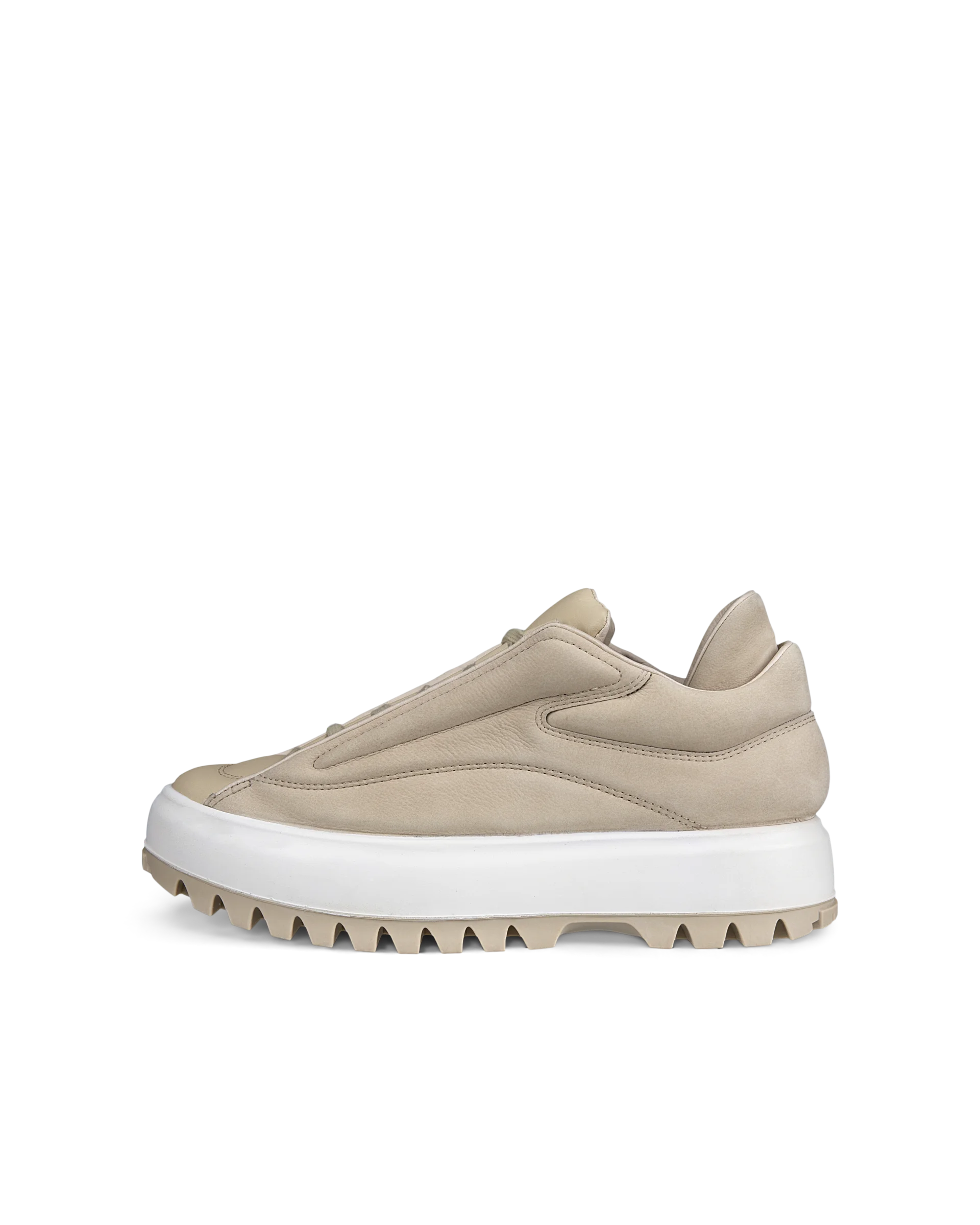 ECCO STREET ACE RAL7000 W Damen Sneaker aus Nubukleder Beige