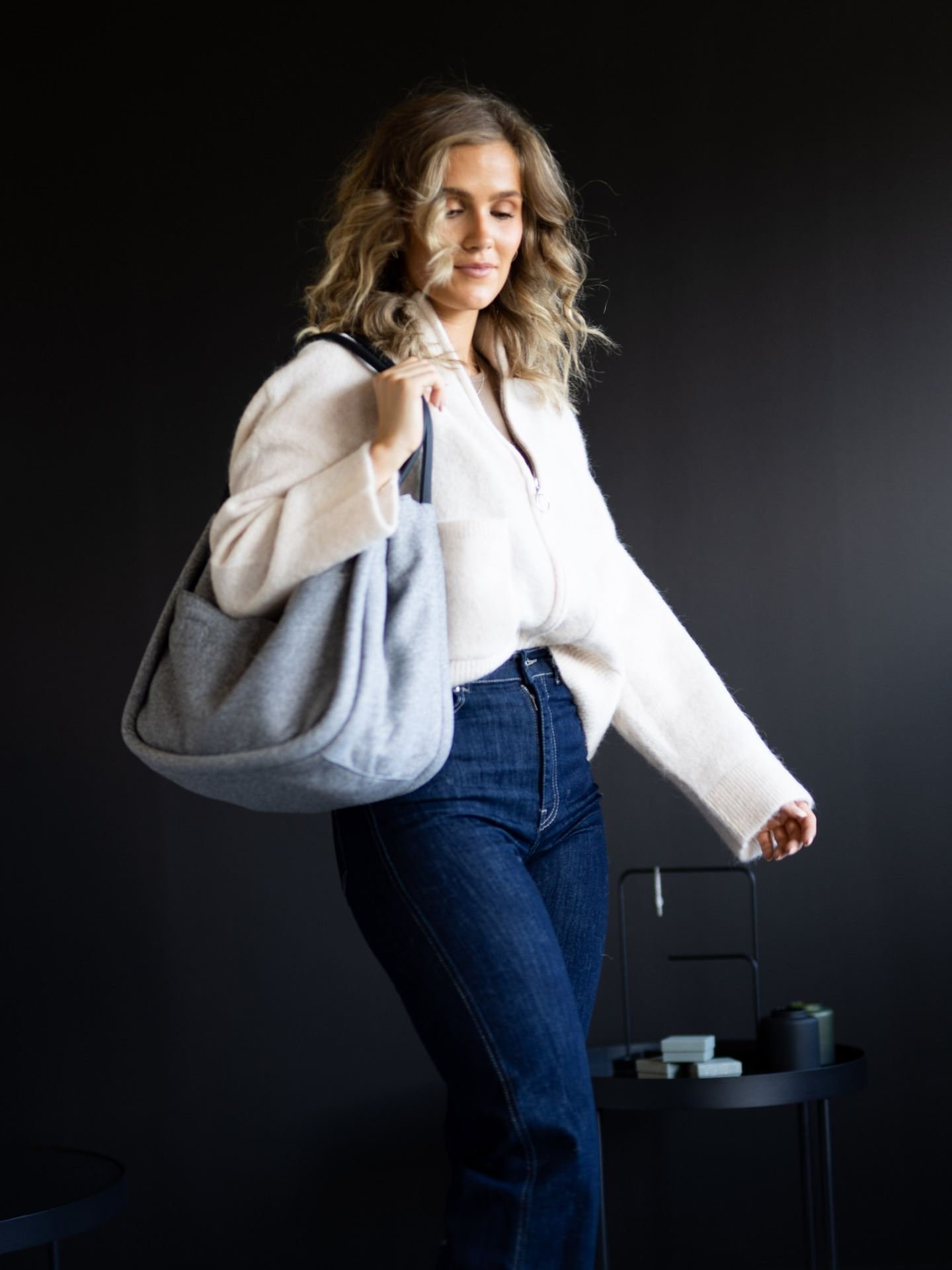 Woolen Small Shopper