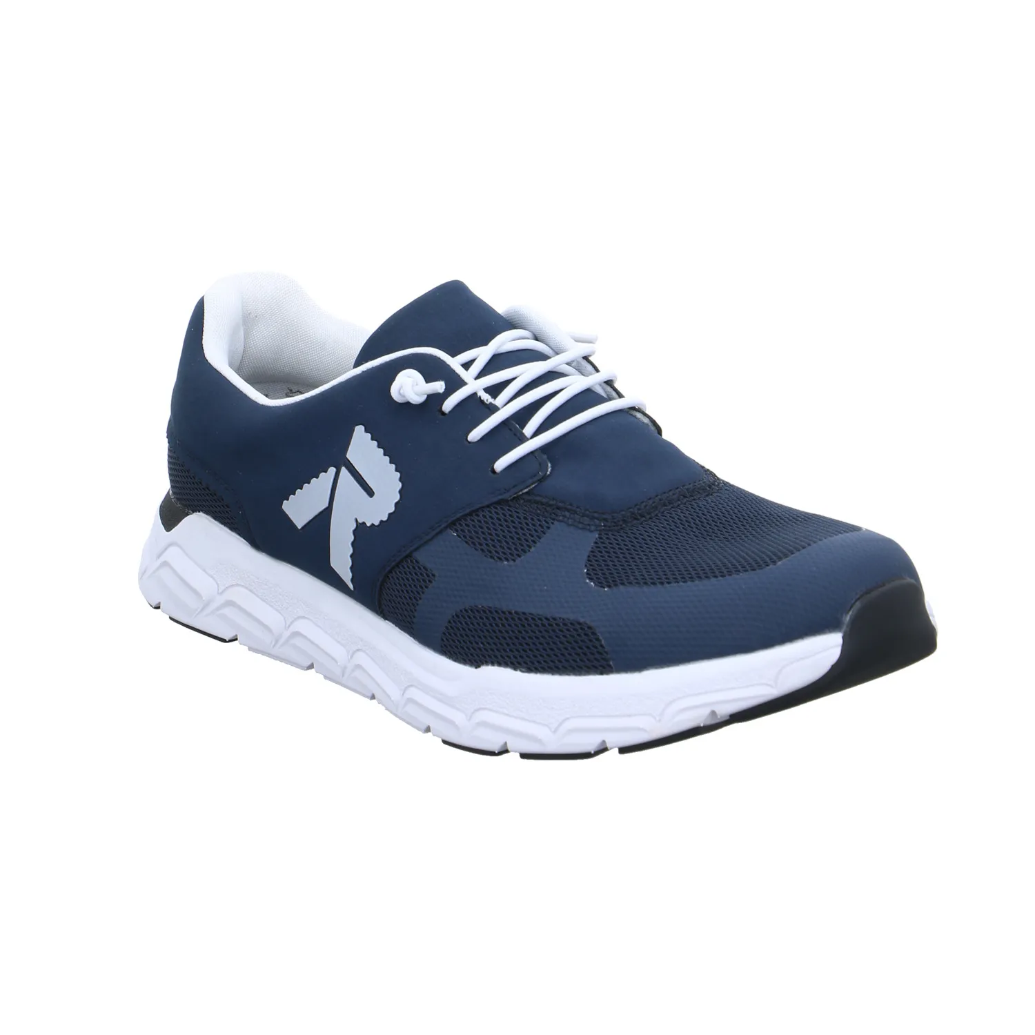 RIEKER Halbschuhe Sneaker Stoff Blau Synthetik