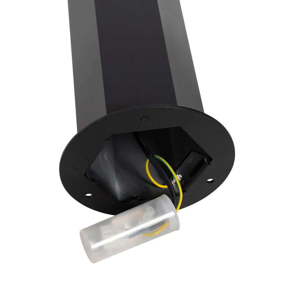 Qazqa staande buitenlampen denmark zwart e27