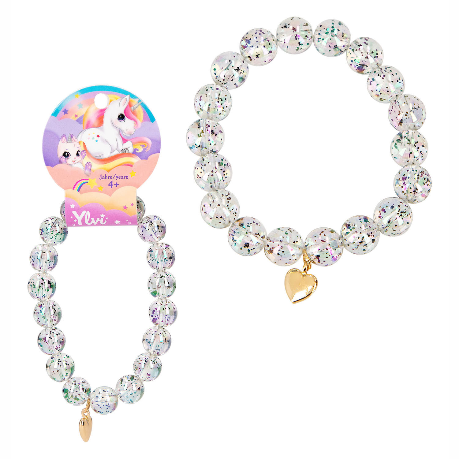 Ylvi Armband Met Glitterkralen