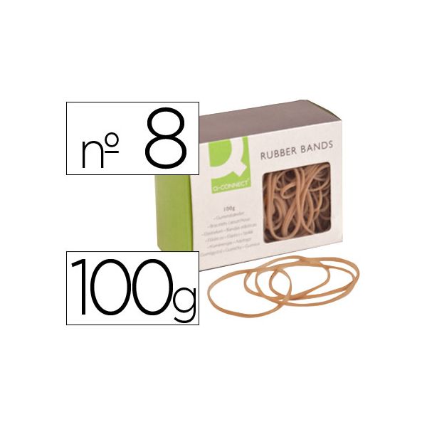 Q-Connect Pack Elásticos nº 8 100g - KF15045