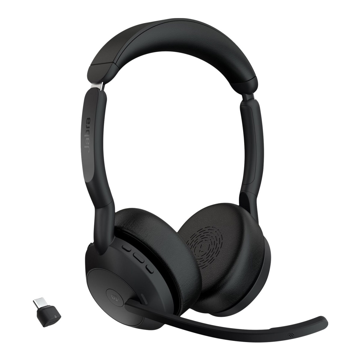 Jabra Evolve2 55 Link380c MS stereoheadsett (sort)