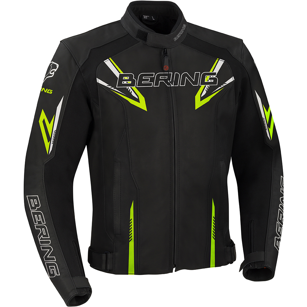 Bering - Blouson Skope Noir / Jaune fluo