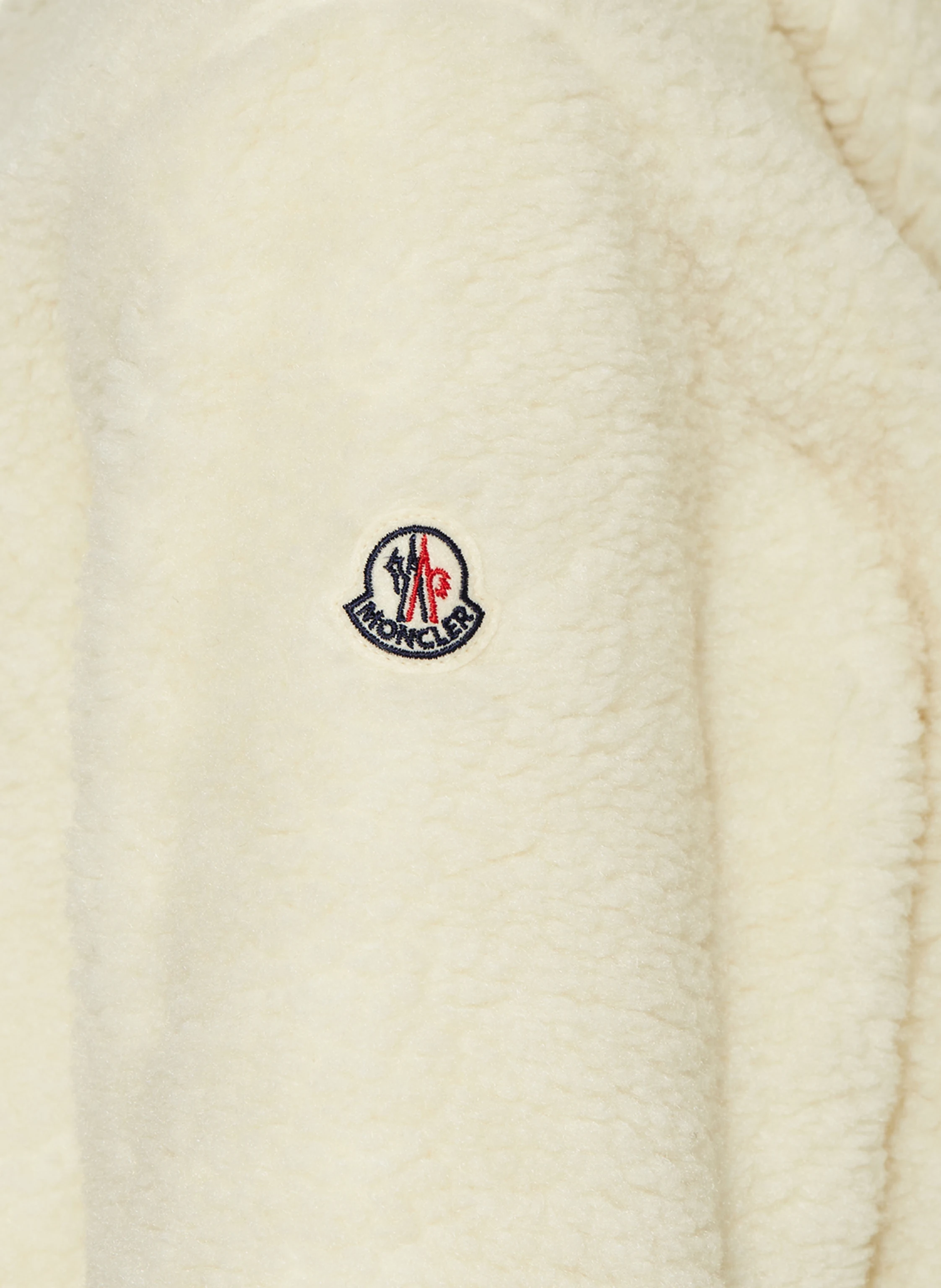 MONCLER enfant Kunstfell-Jacke
