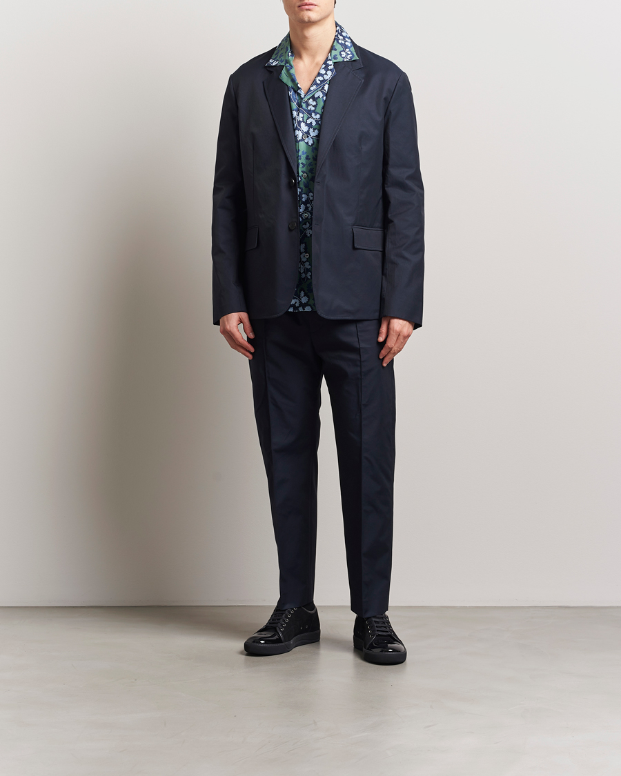 Lanvin Soft Constructed Blazer Navy