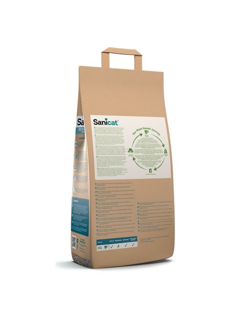 Sanicat Recycled Cellulose - Kattenbakvulling