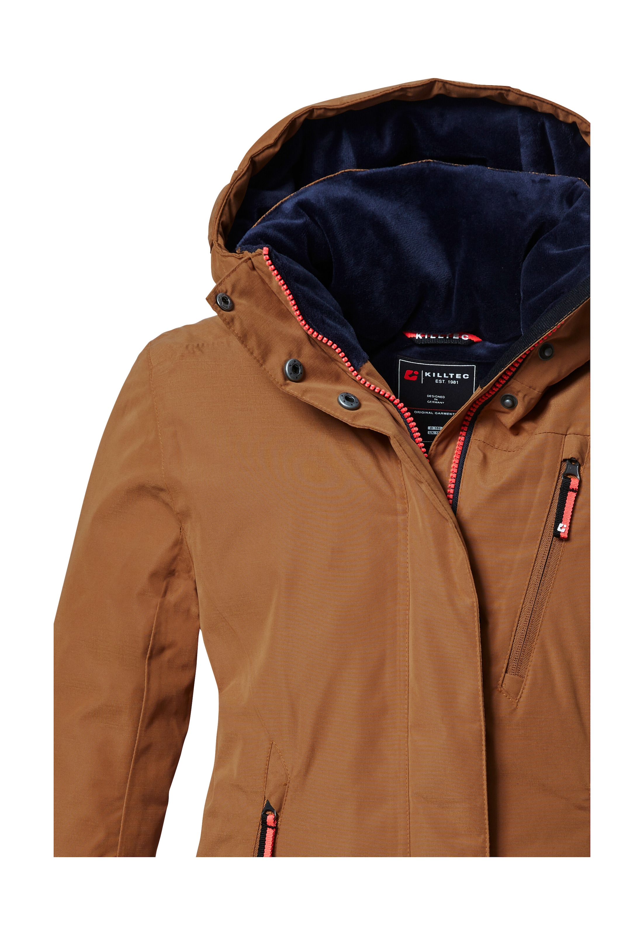 Killtec Funktionsjacke »KOW 356 GRLS JCKT« Wasserdichte Mädchenjacke mit Kapuze, verstellbare Bündchen