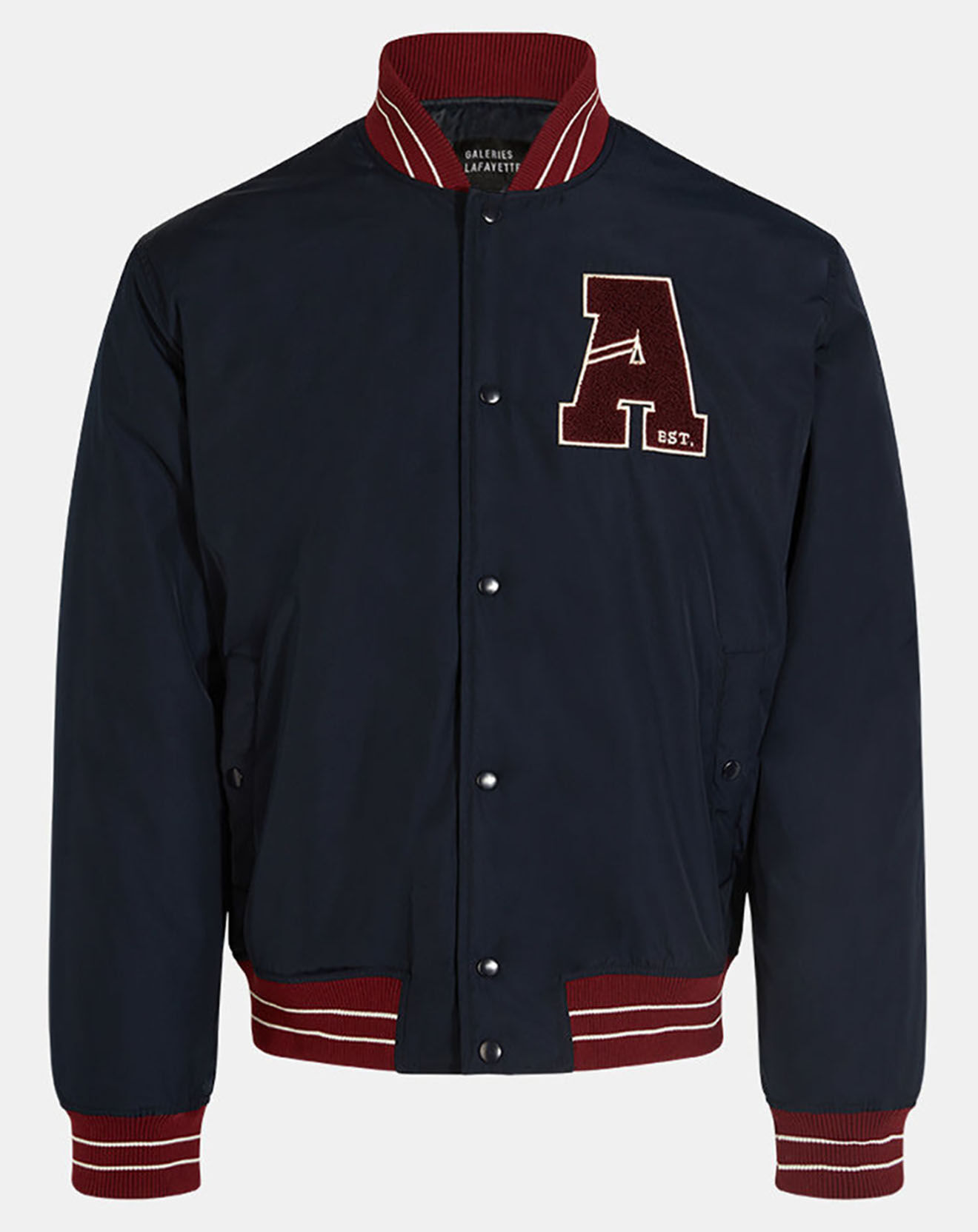 Galeries Lafayette Teddy varsity paddy bleu marine