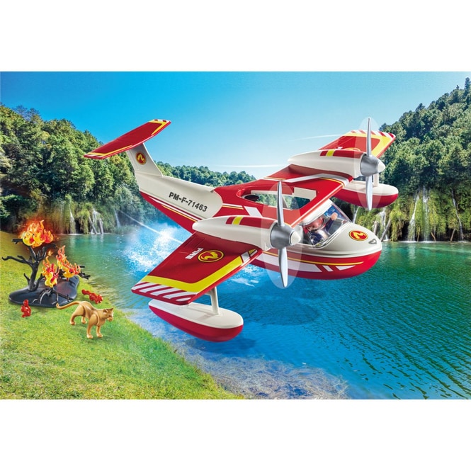 Playmobil® 71463 - Feuerwehrflugzeug mit Löschfunktion - Playmobil® Action Heroes