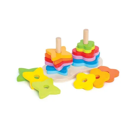 Hape Regenbogen Steckspiel