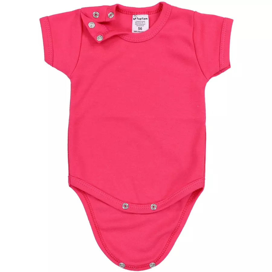TupTam Mädchen Baby Body Kurzarm 5er Pack rosagrün