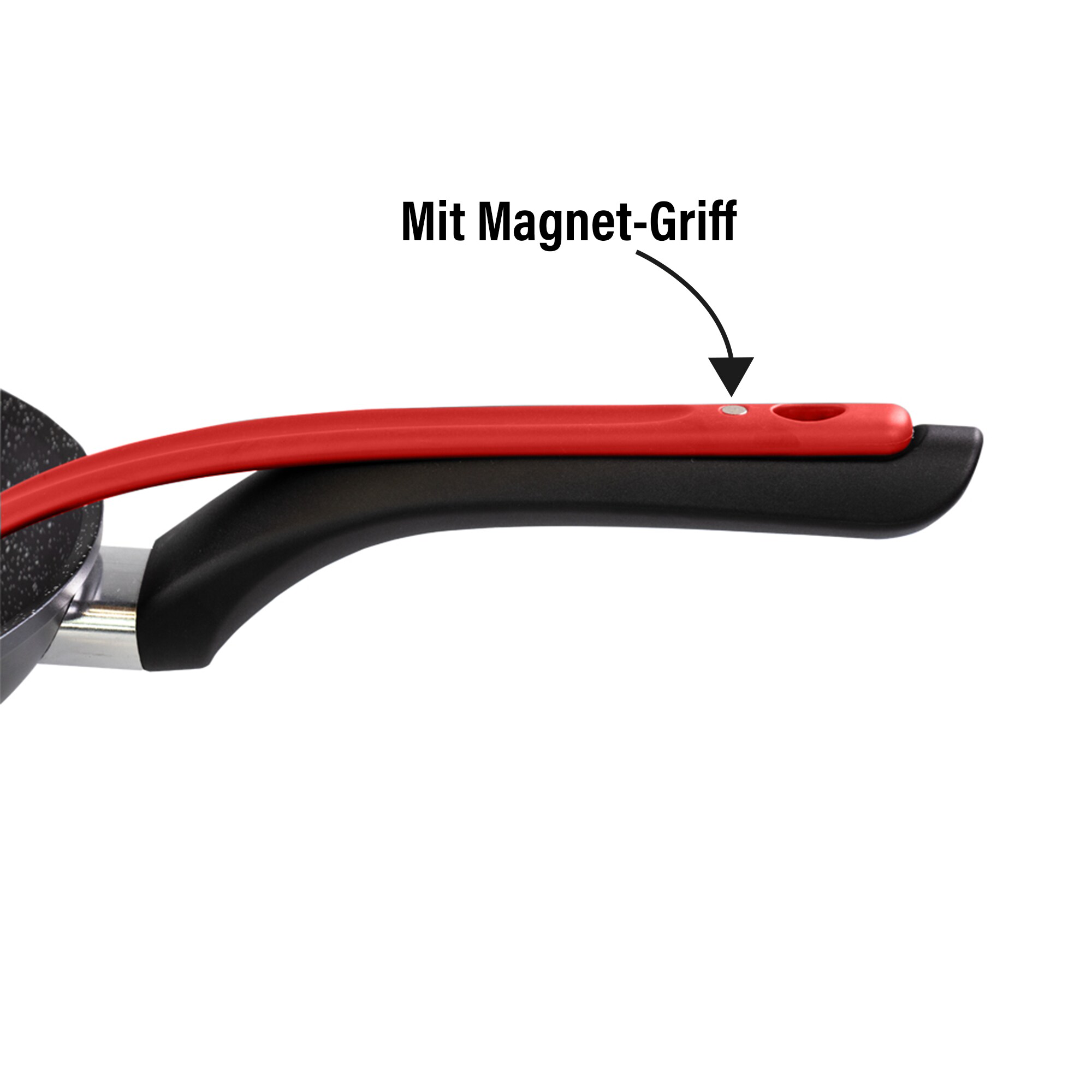 STONELINE® Pfannenwender, 35,5 cm, Made in Germany, mit Magnet-Griff
