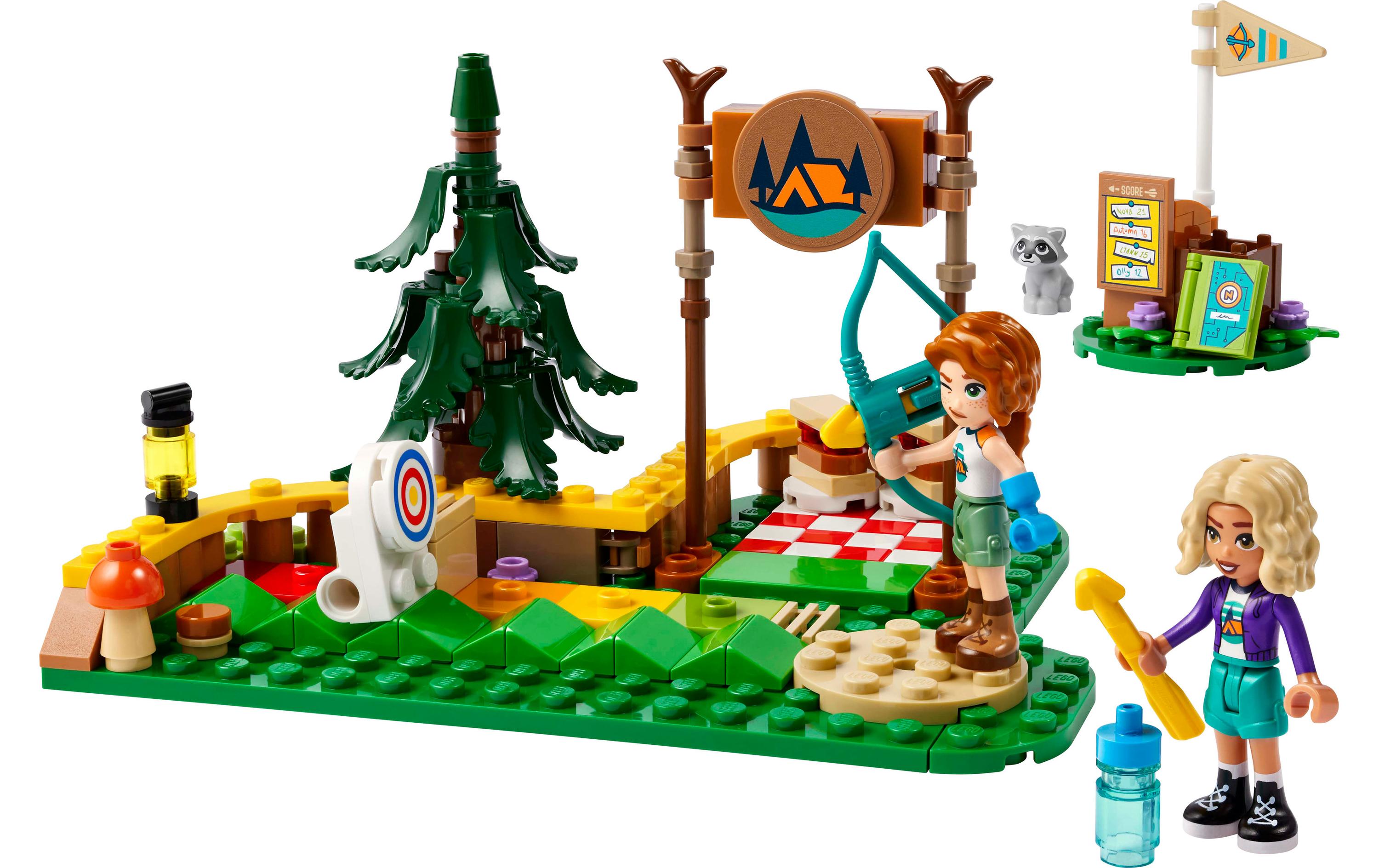 Friends Bogenschiessen im Abenteuercamp 42622Abenteuerliches Bau- und Spielset