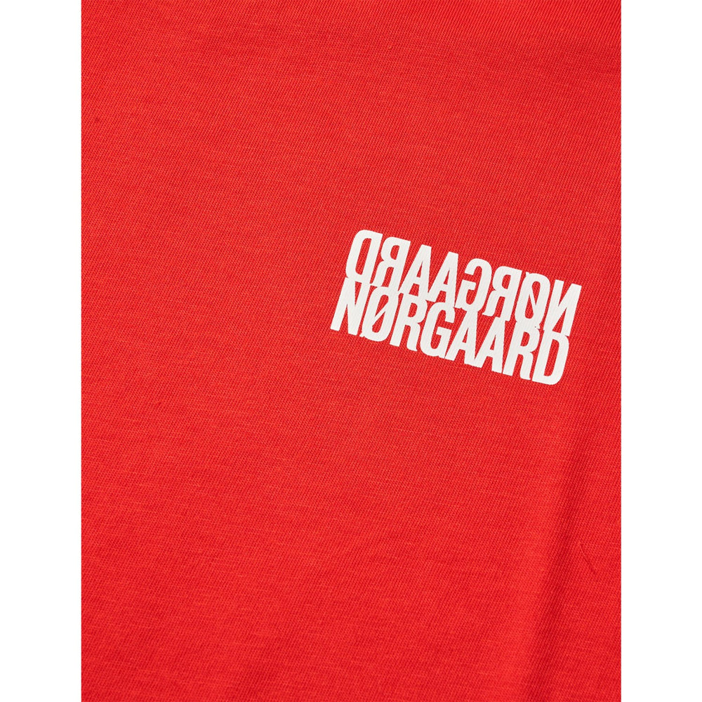 Køb Mads Nørgaard Fiery Red Single Bomuld Tuvina Mini Spejl Tee