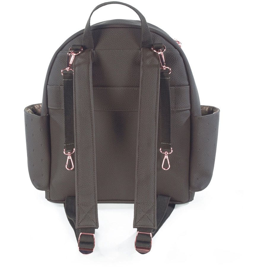 pasito a pasito Wickelrucksack Sterne  braun