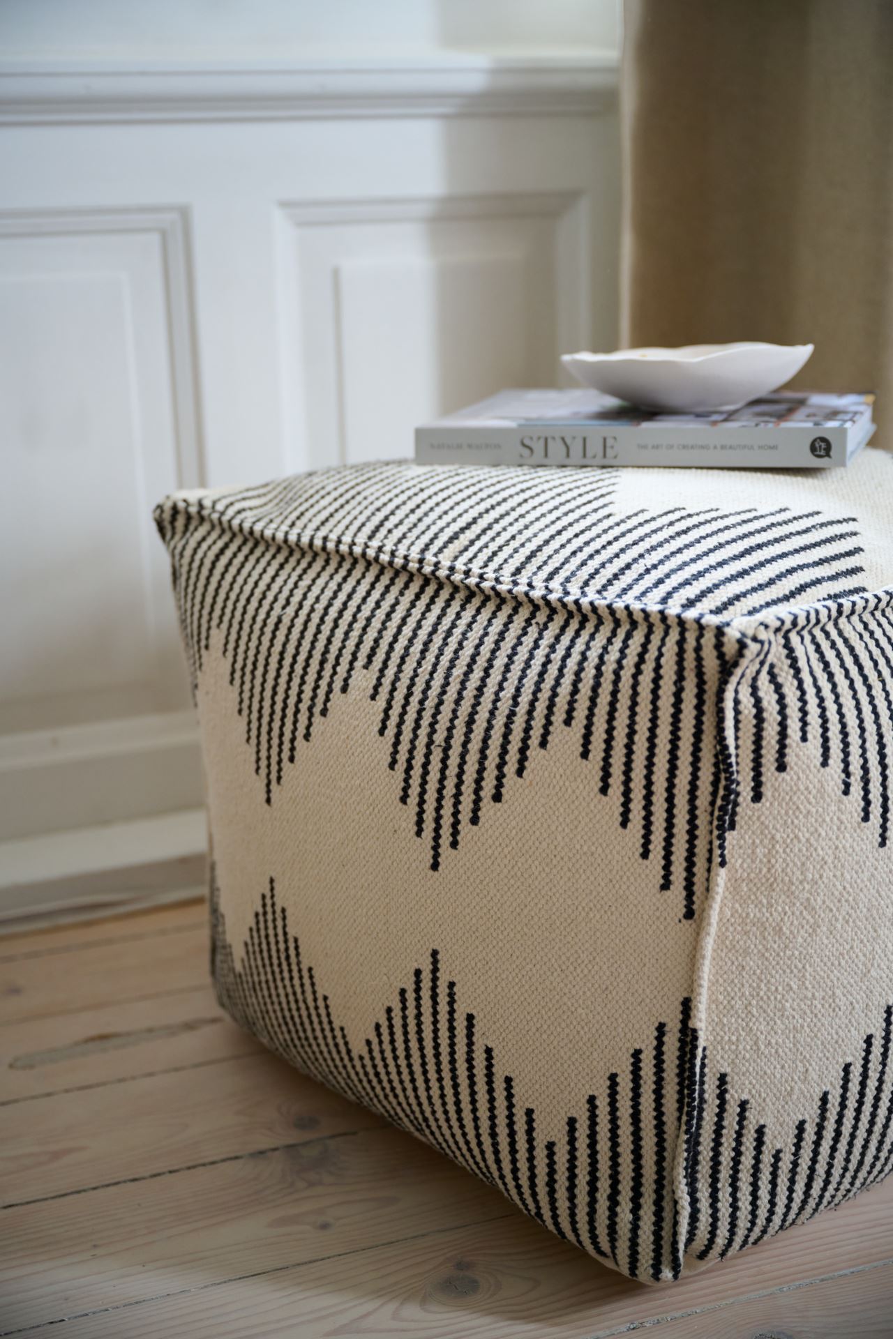 Puff offwhite - 50x50x45cm