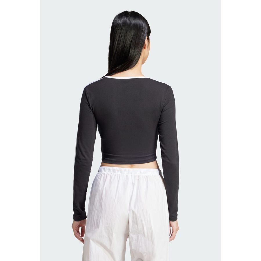 Adidas Original T-shirt court manches longues Adicolor 3 bandes