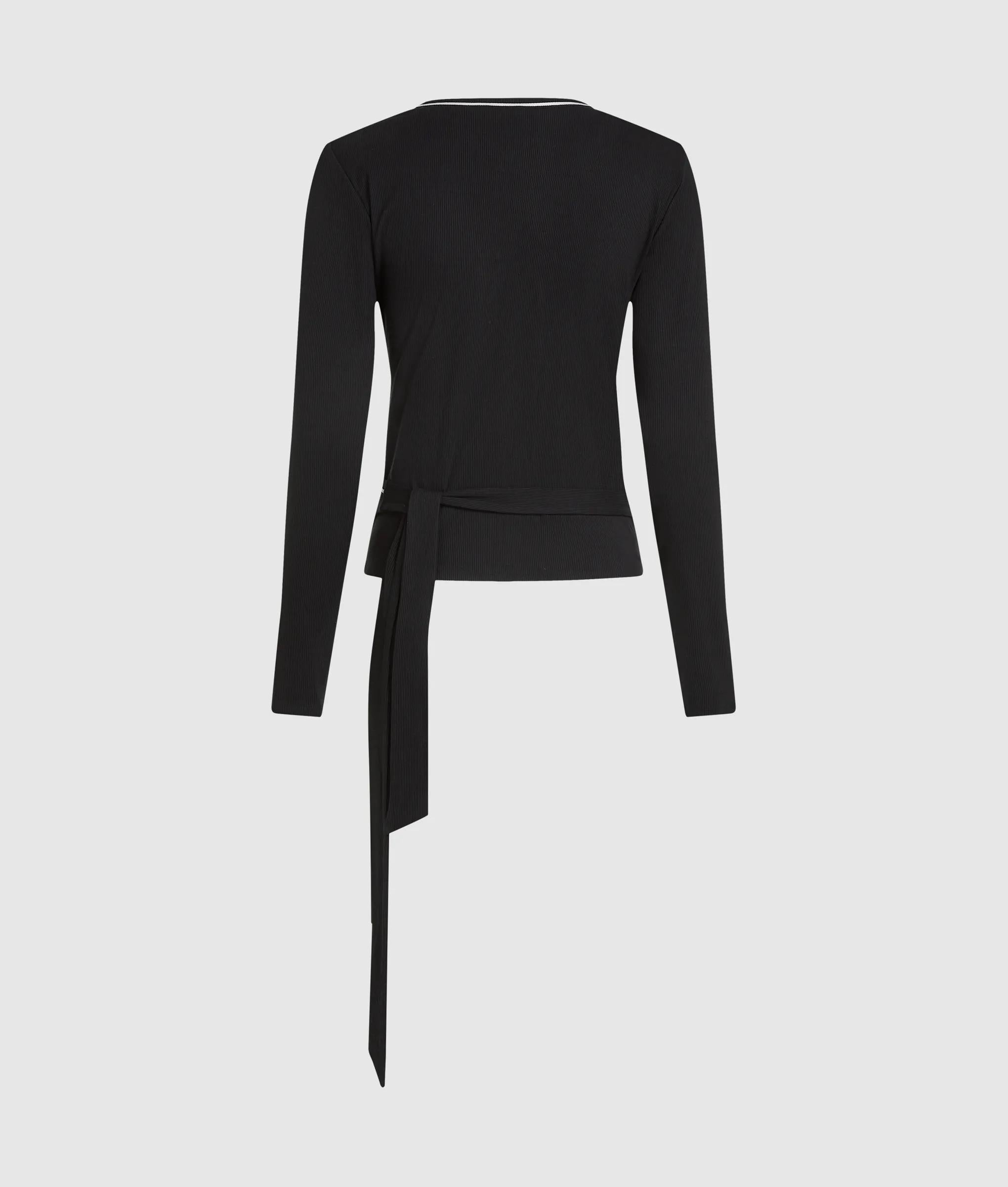 Handtekening loungewear wikkel top