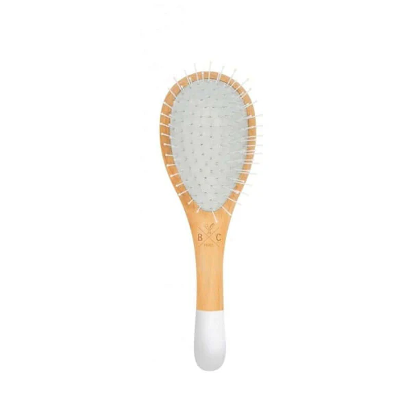 Bachca Brosse en bois démêlante petit modèle - Picots souples