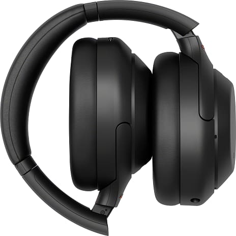 Sony WH-1000XM4 Premium trådløse støjreducerende hovedtelefoner - sort