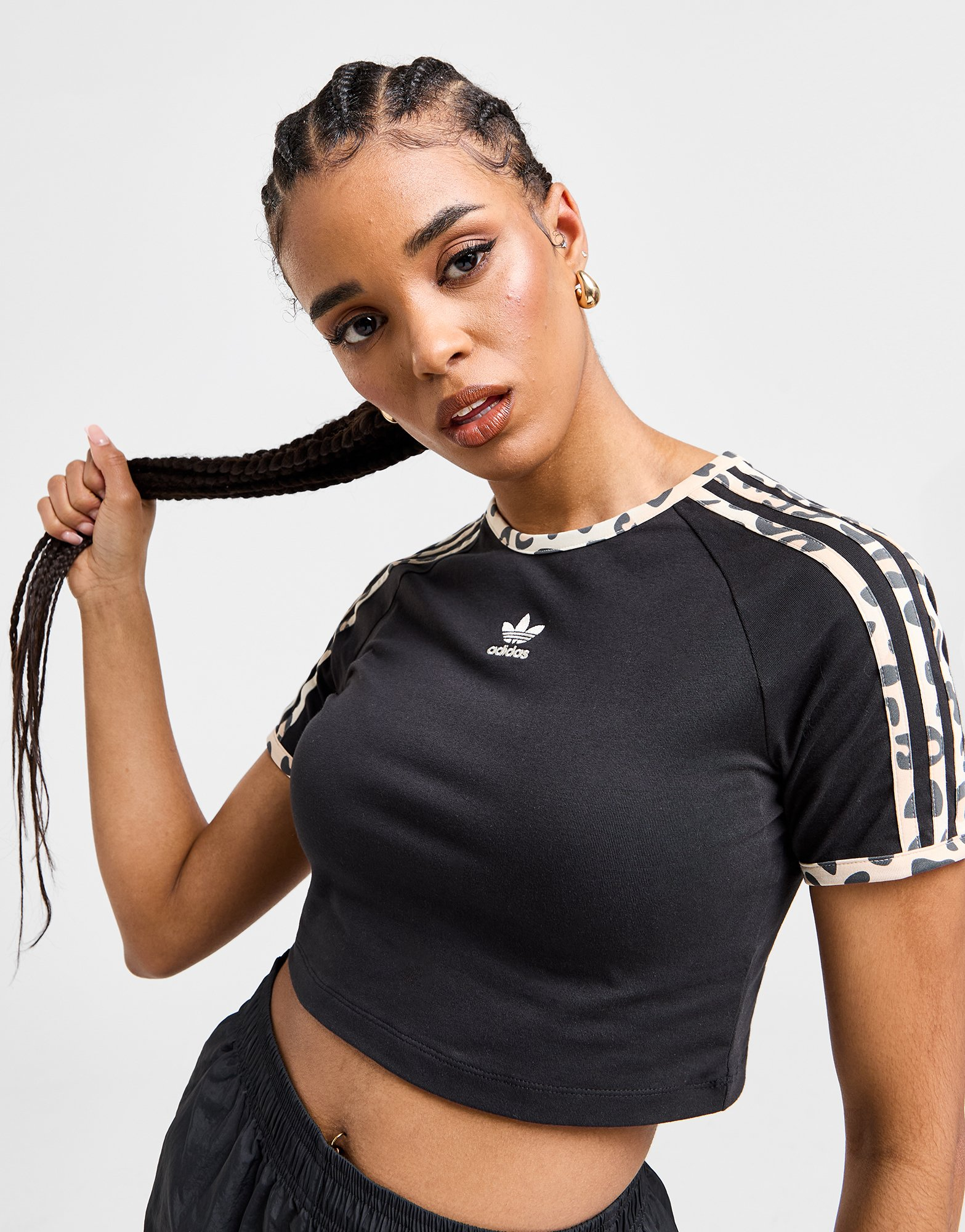 adidas Originals T-shirt adidas Originals Leopard Luxe Baby