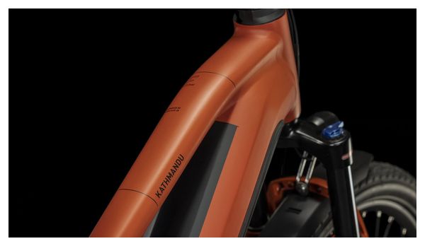 Vélo de Ville Électrique Cube Kathmandu Hybrid EXC 750 Trapeze Shimano Deore 12V 750 Wh 700 mm Rouge