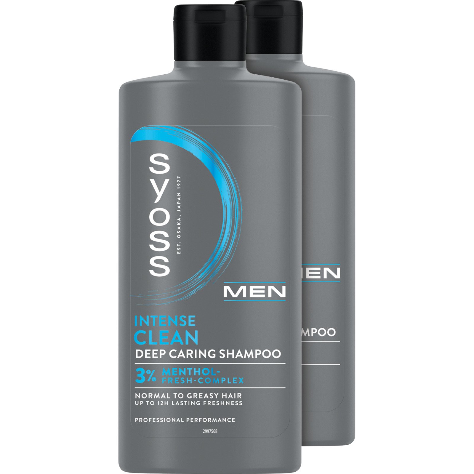 Syoss Shampoo Men Intense Clean 2x440ml