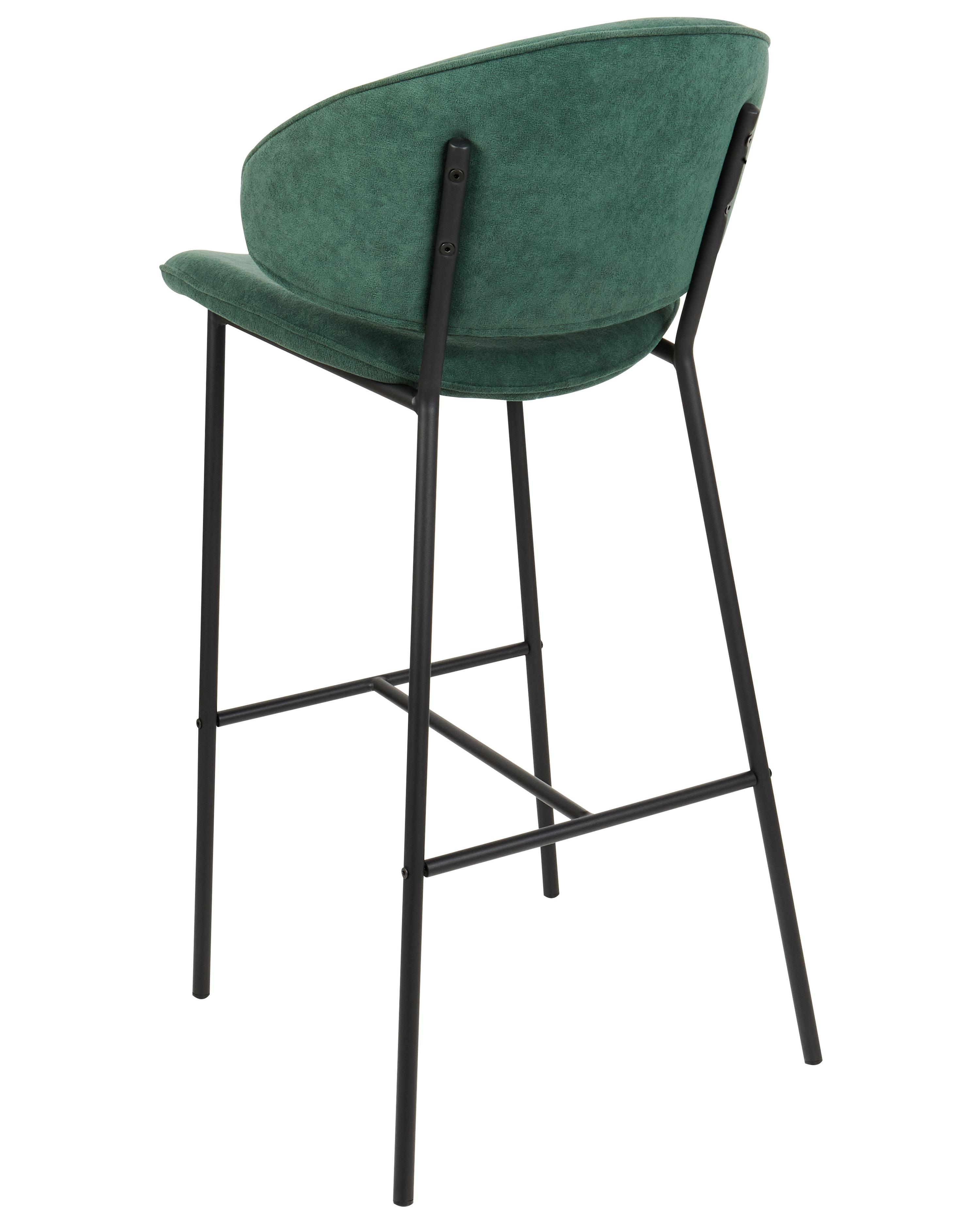 Set van 2 barstoelen KIANA Donkergroen