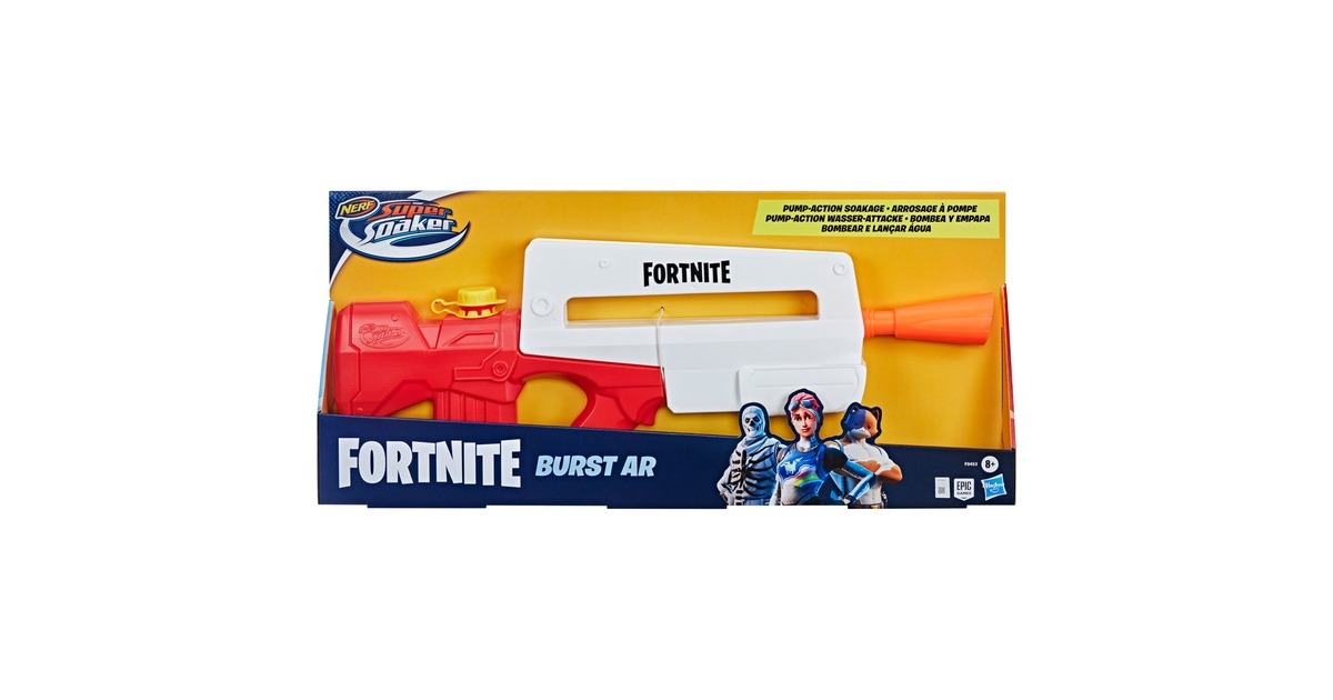 Hasbro NERFSuper Soaker Fortnite Burst AR Waterpistool
