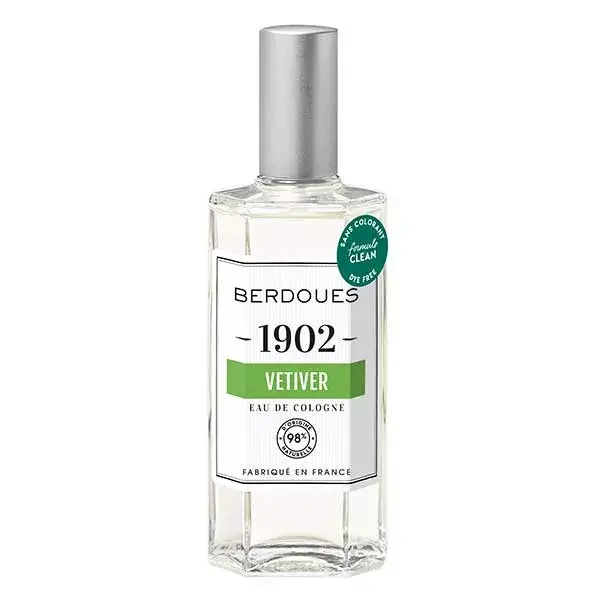 Berdoues 1902 Eau de Colônia Vetiver 98% Natural 125ml