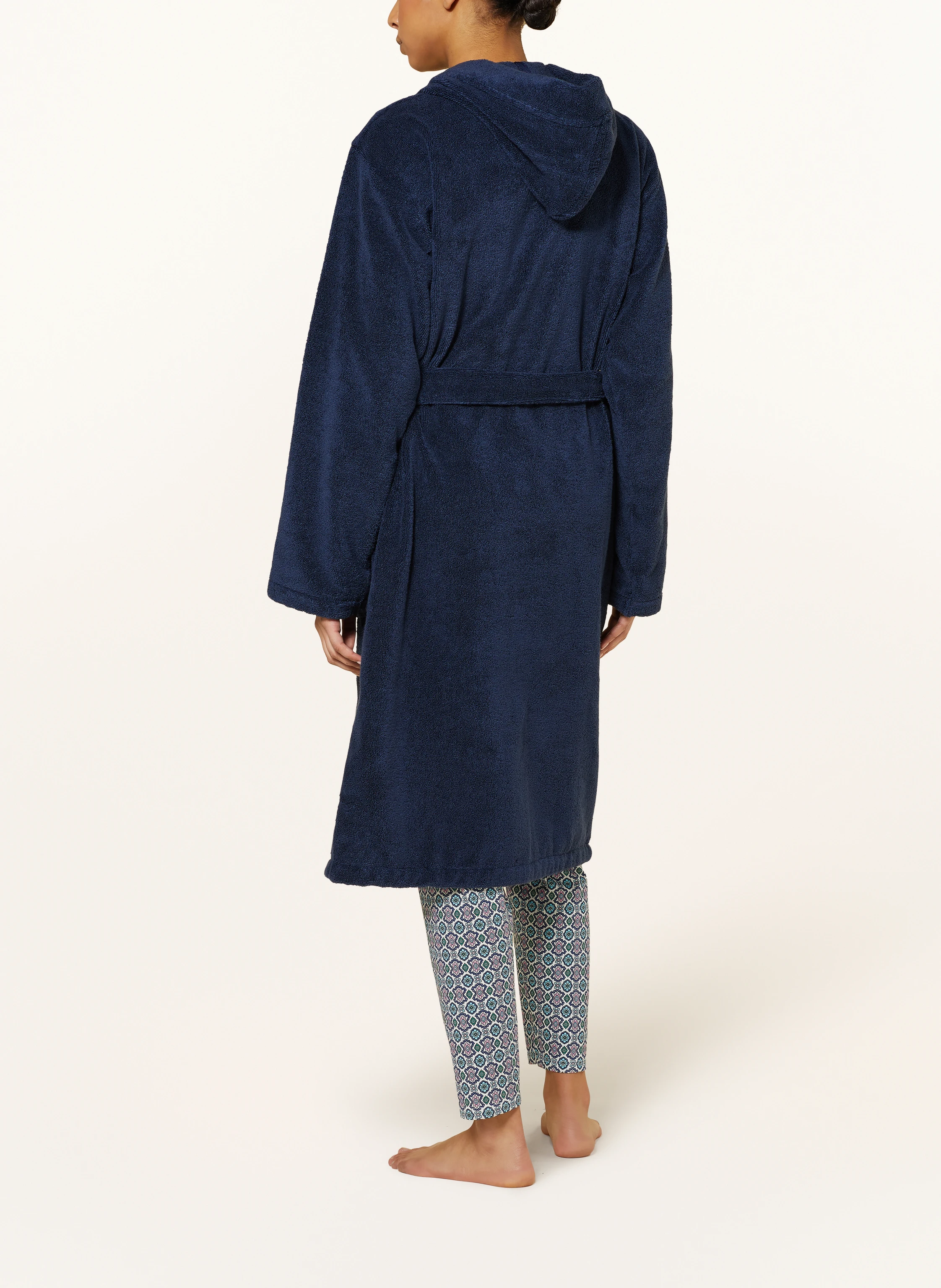 SCHIESSER Damen-Bademantel ESSENTIALS mit Kapuze