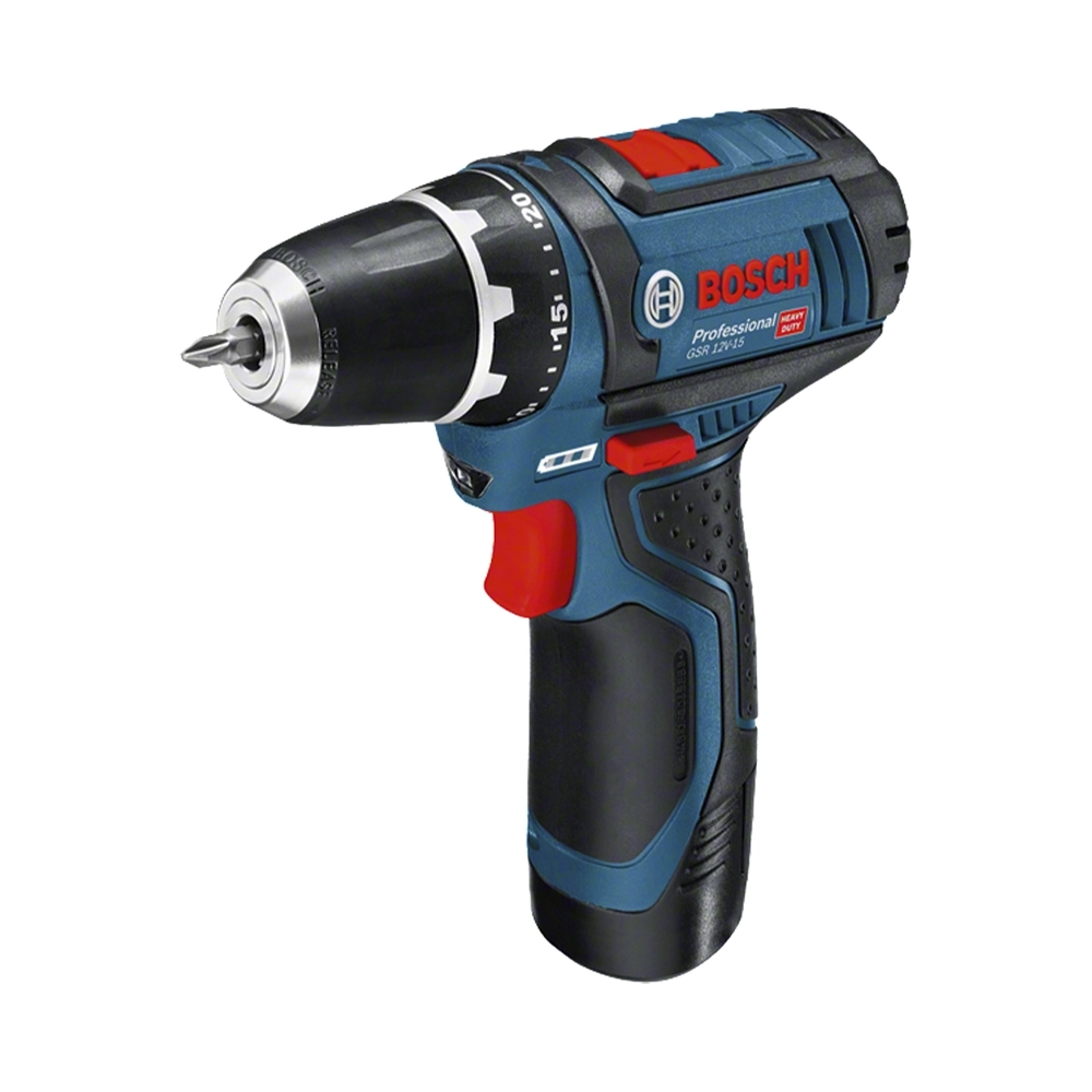 Bosch Combo-Kit: GSR 12V-15 Professional und Handwerkzeuge 0.601.868.10R