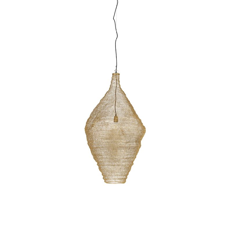 Oosterse hanglamp goud 60 cm - Nidum L