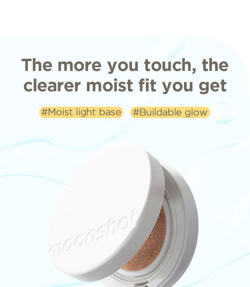 Moonshot - Conscious Fit Glow Cushion Foundation - 3 kleuren