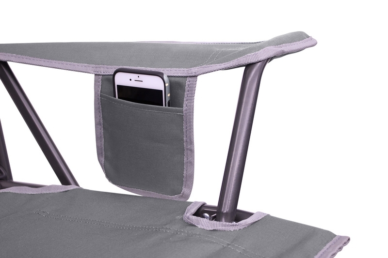 Campingstuhl Comfort Pro Rocker - Grau