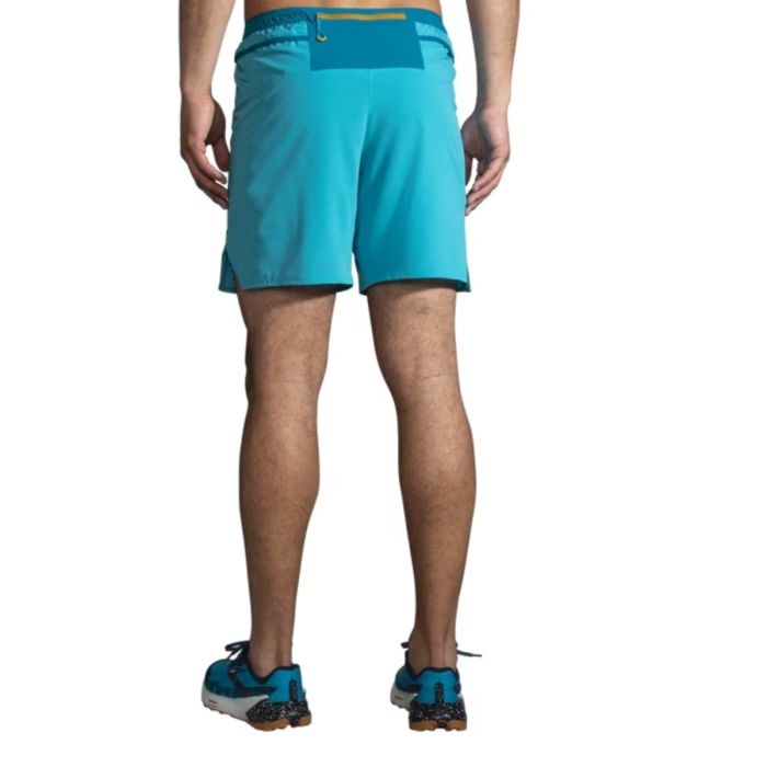 Brooks Herre Shorts High Point 2in1 7 Inch Shorts Blå